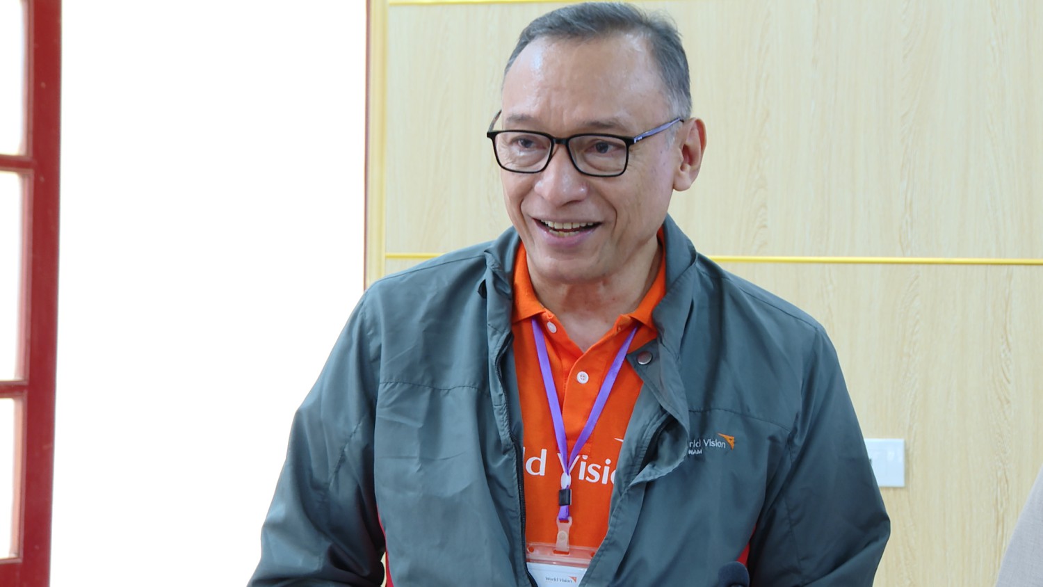 Ngài Doseba Tua Sinay – Trưởng đại diện Tổ chức WVI