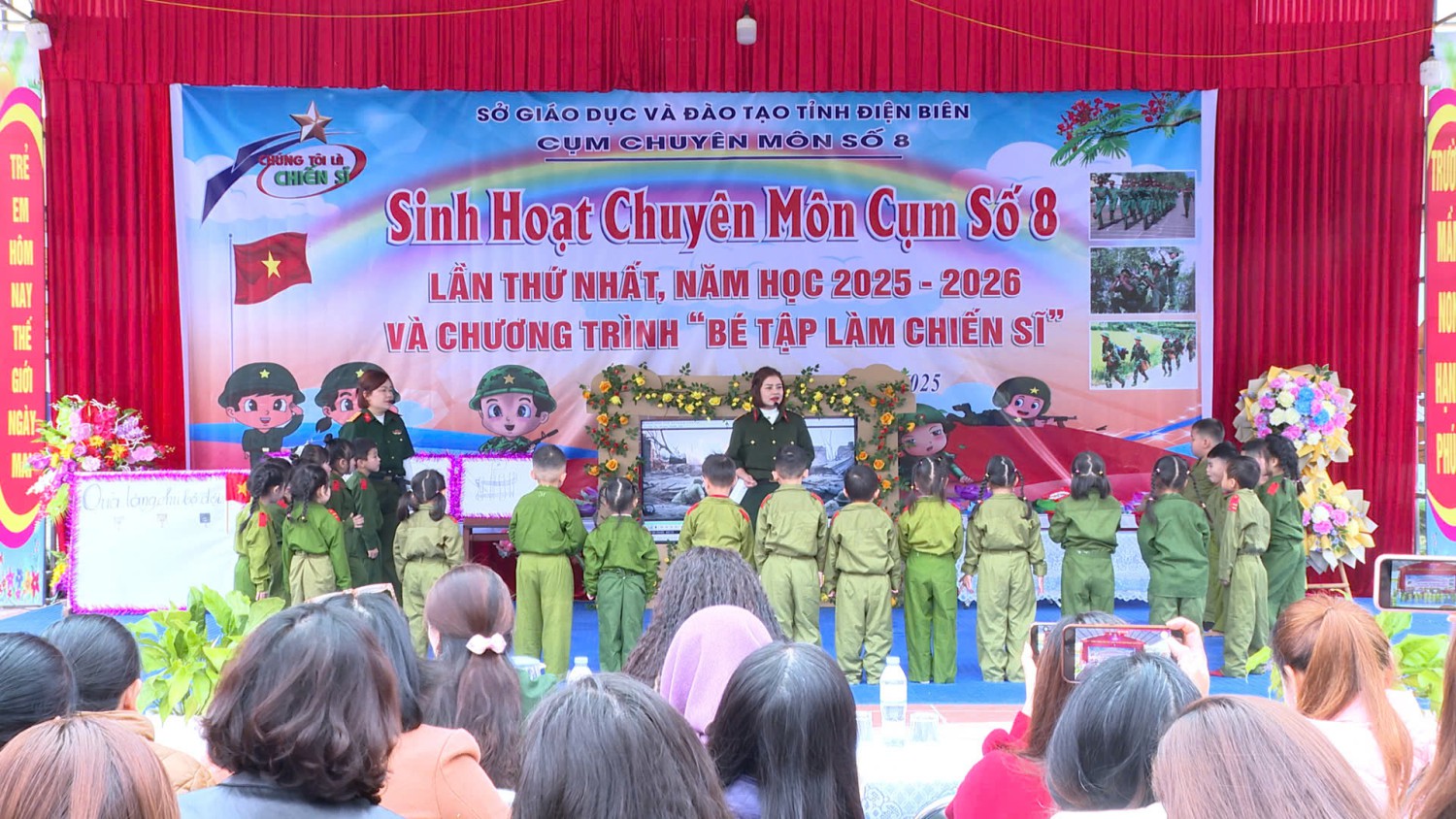 Trường Mầm non Họa mi xã Quài Tở tổ chức sinh hoạt chuyên môn lần thứ I năm học 2025 -2026