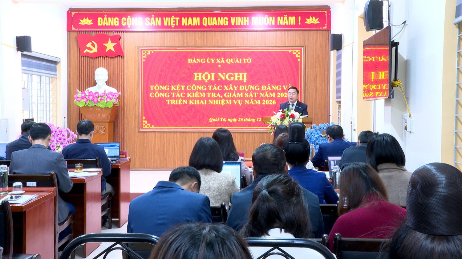 Quài Tở tổng kết công tác xây dựng Đảng, công tác...