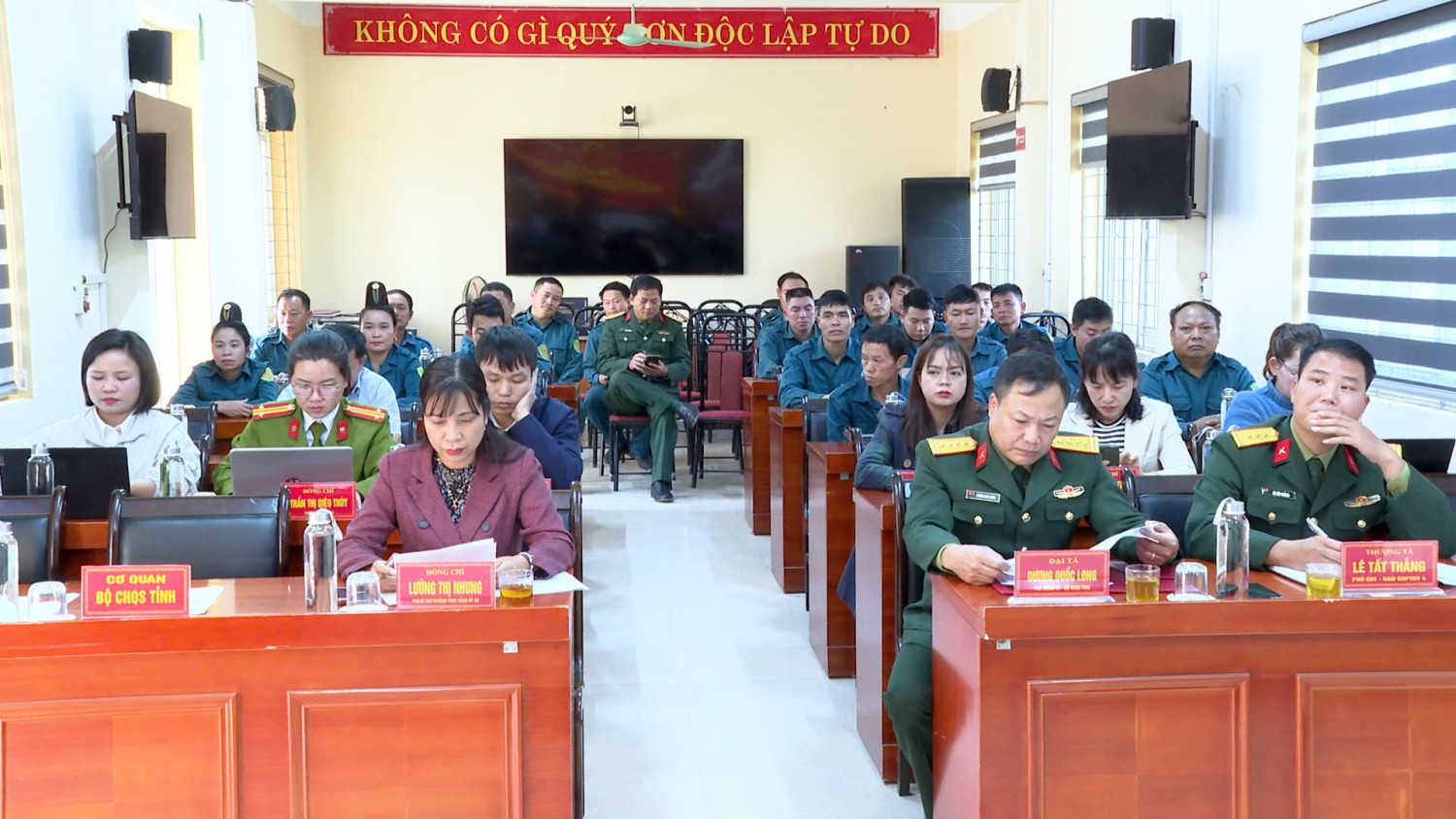 Quài Tở tổng kết công tác quốc phòng, quân sự địa...