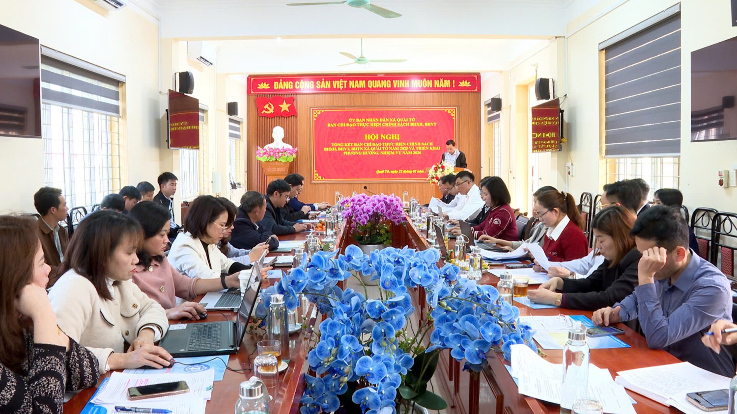 Quài Tở tổng kết công tác thực hiện chính sách BHXH, BHYT, BHTN  năm 2025