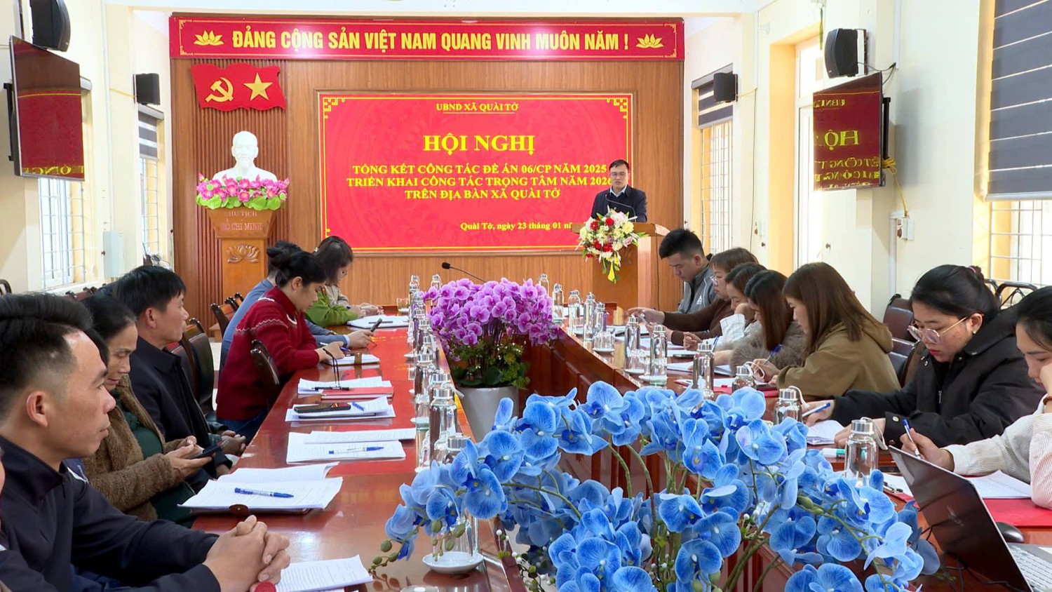 QUÀI TỞ TỔNG KẾT TRIỂN KHAI ĐỀ ÁN 06/CP NĂM 2025: TẠO NỀN TẢNG XÂY DỰNG CHÍNH QUYỀN SỐ Ở CƠ SỞ