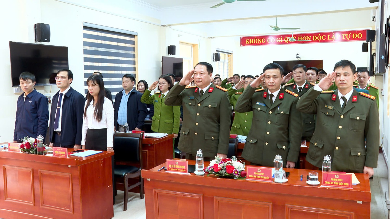 Công an xã Quài Tở tổng kết công tác năm 2025,...