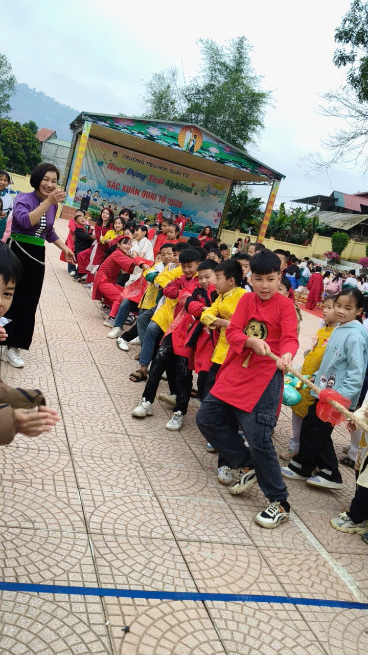 Sắc xuân lan tỏa từ những trải nghiệm ý nghĩa ở Trường Tiểu học Quài Tở