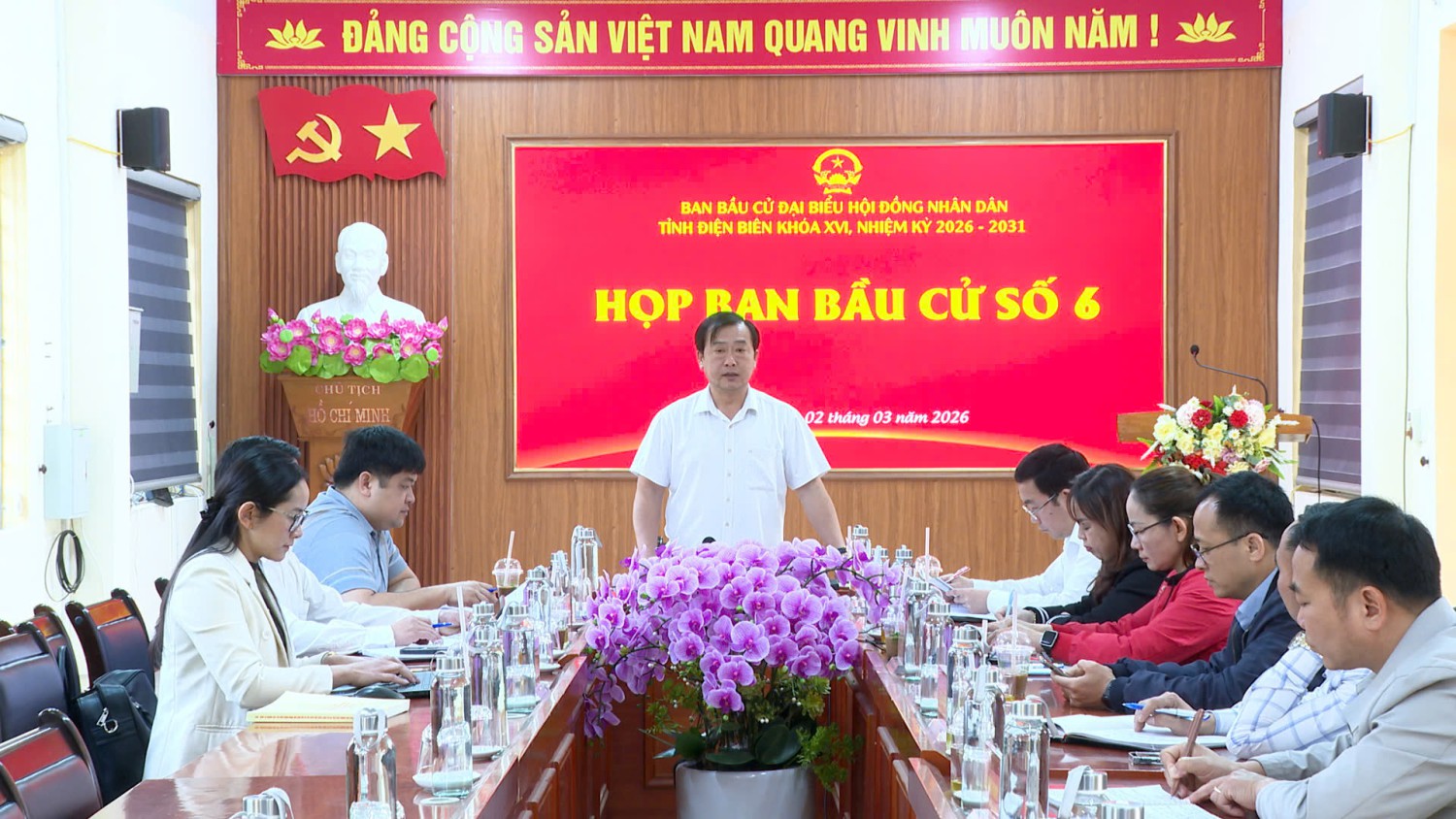 Ban Bầu cử số 6 họp rà soát, tăng cường chỉ đạo công tác chuẩn bị bầu cử HĐND tỉnh khóa XVI