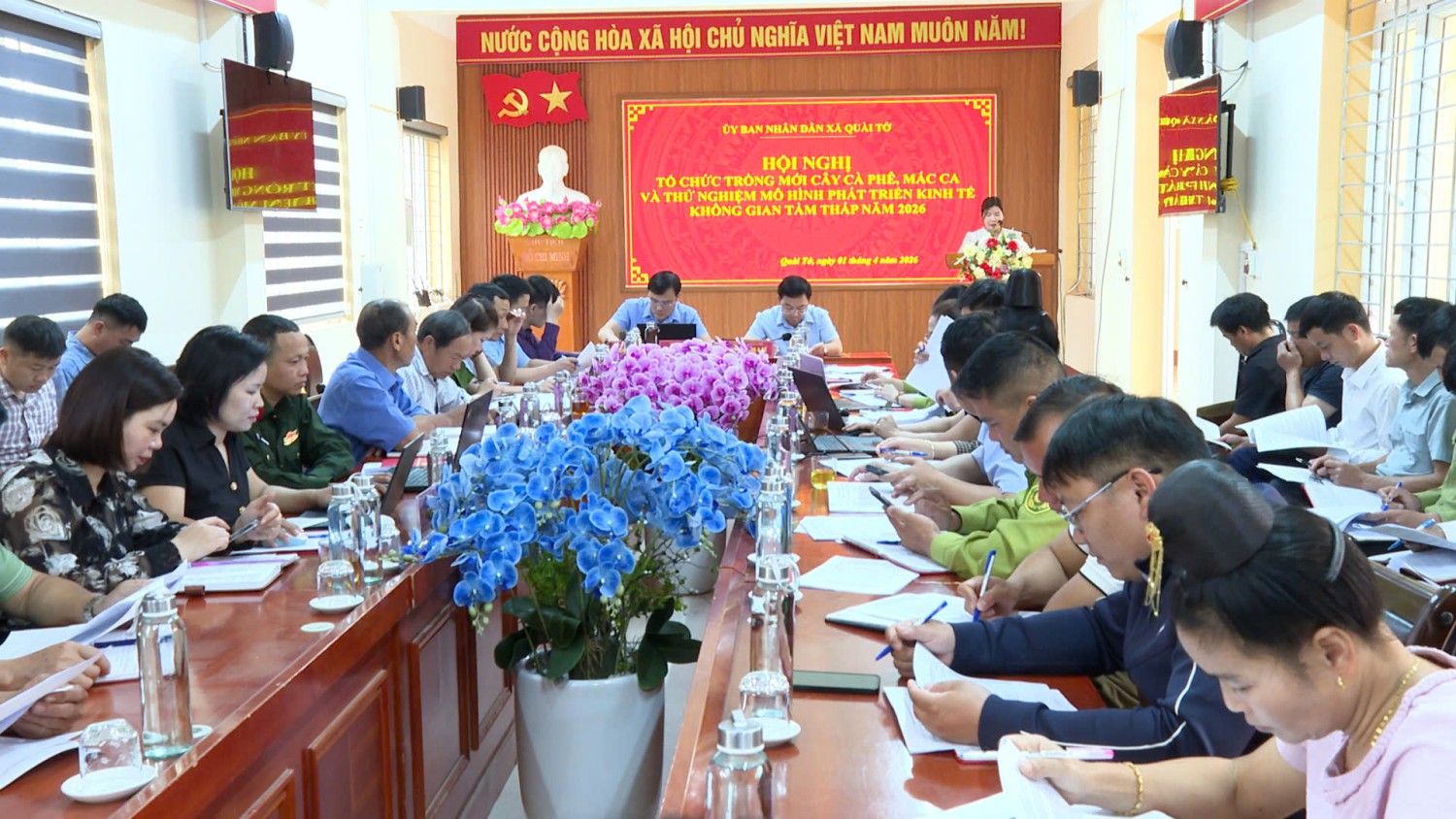 Quài Tở triển khai trồng mới cà phê, mắc ca và thử nghiệm mô hình kinh tế không gian tầm thấp năm 2026