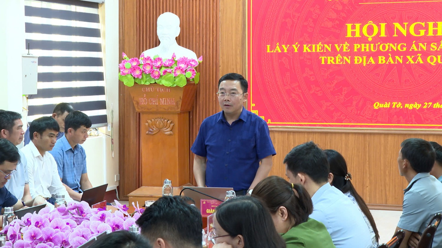 UBND XÃ QUÀI TỞ TỔ CHỨC HỘI NGHỊ LẤY Ý KIẾN VỀ...