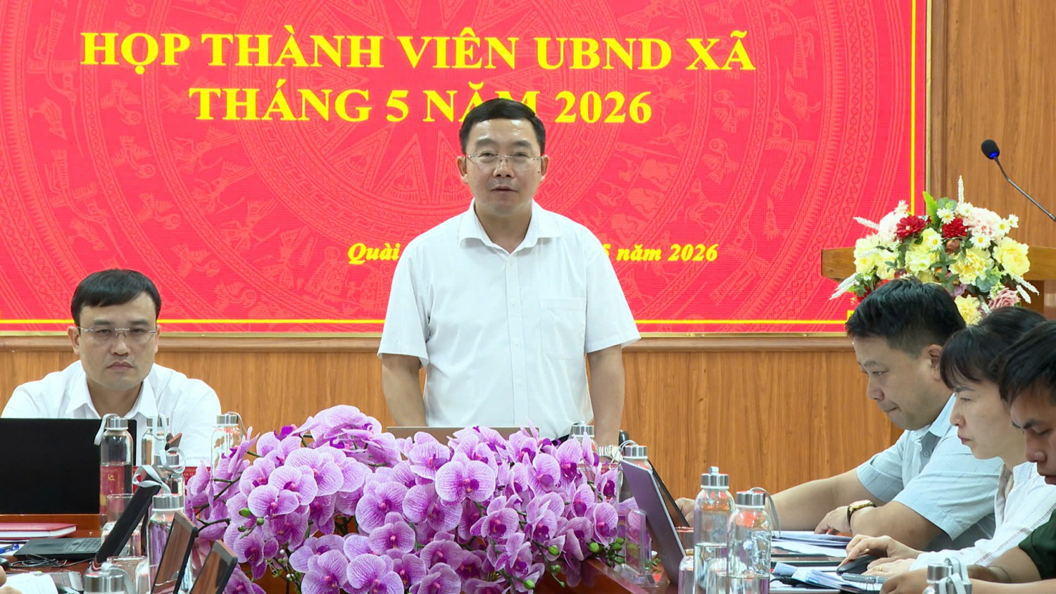 UBND XÃ QUÀI TỞ HỌP THÀNH VIÊN UBND XÃ MỞ RỘNG...