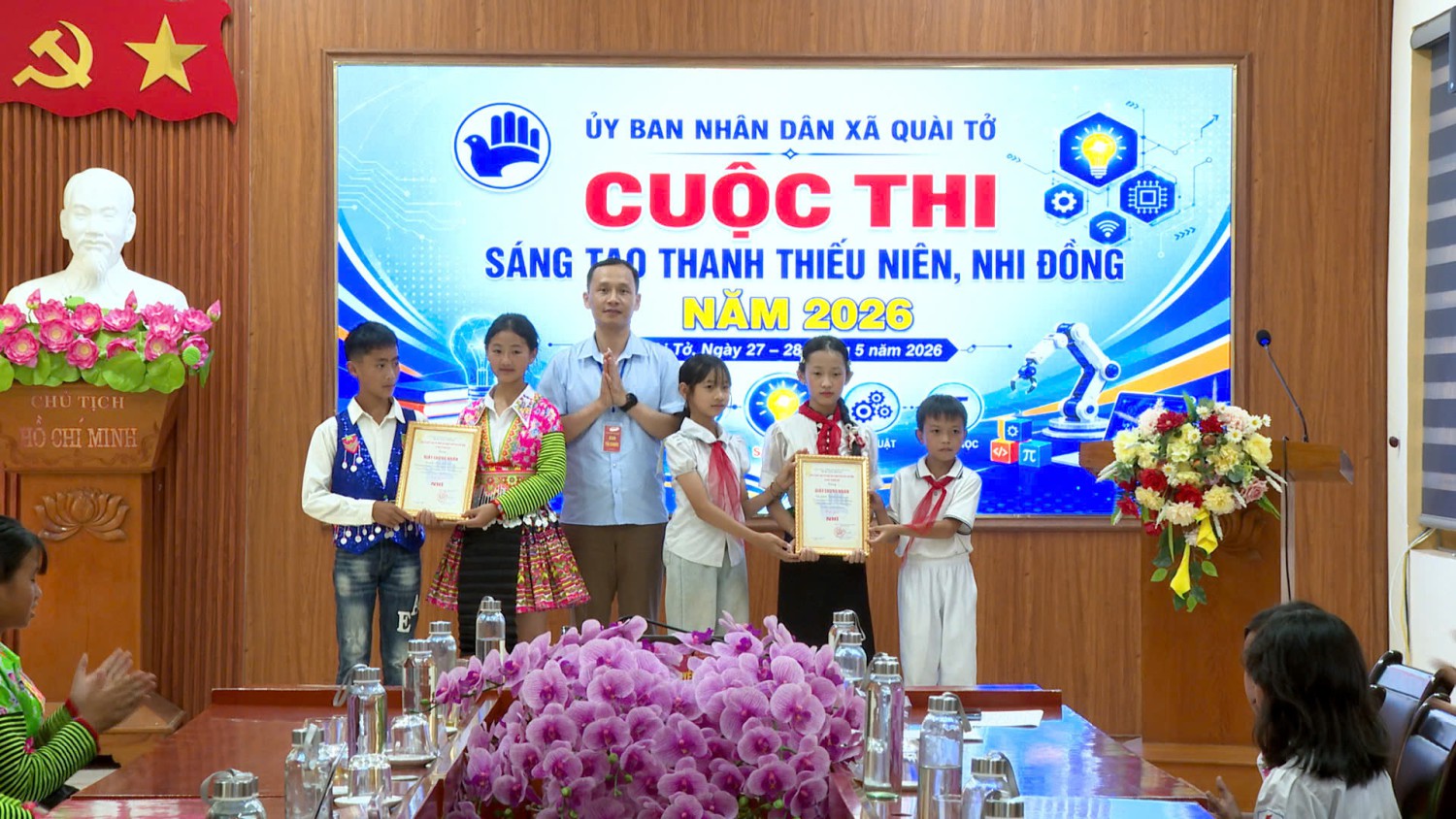 12 THÍ SINH ĐẠT GIẢI TẠI CUỘC THI SÁNG TẠO THANH...