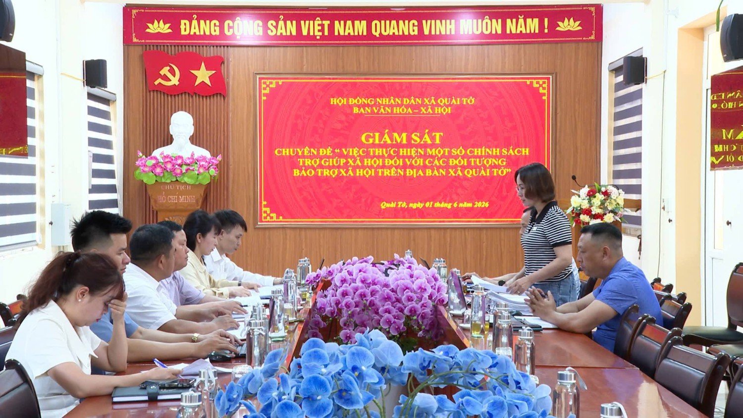 Quài Tở giám sát chuyên đề “Việc thực hiện một số...