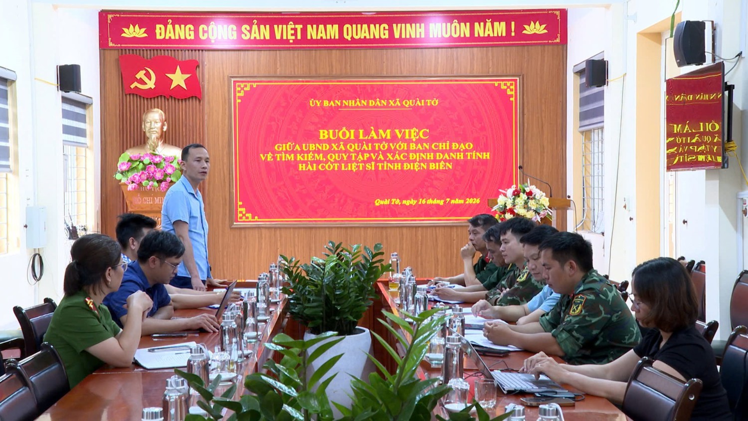 Xã Quài Tở làm việc với Ban Chỉ đạo tỉnh về khảo...