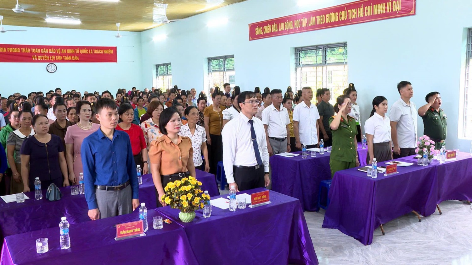 Quài Tở tổ chức Ngày hội toàn dân bảo vệ an ninh Tổ quốc tại bản Xuân Ái