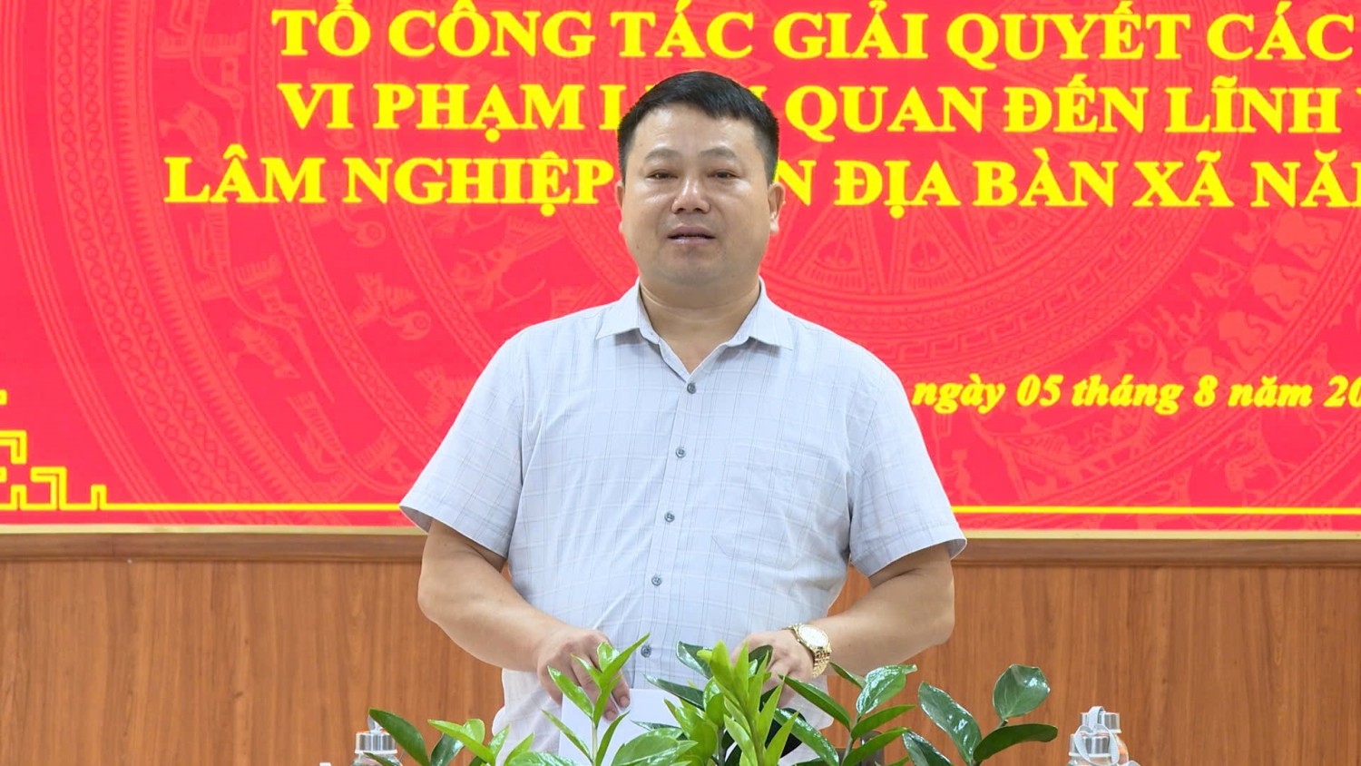 Xã Quài Tở triển khai nhiệm vụ giải quyết các vụ vi phạm trong lĩnh vực lâm nghiệp năm 2026