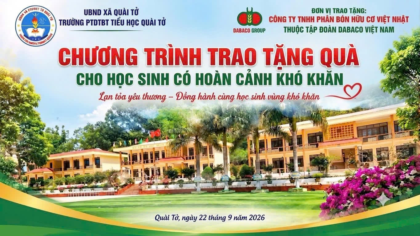 🎑 CÔNG TY TNHH PHÂN BÓN HỮU CƠ VIỆT NHẬT TRAO QUÀ TRUNG THU CHO HỌC SINH CÓ HOÀN CẢNH KHÓ KHĂN TẠI XÃ QUÀI TỞ 🎁