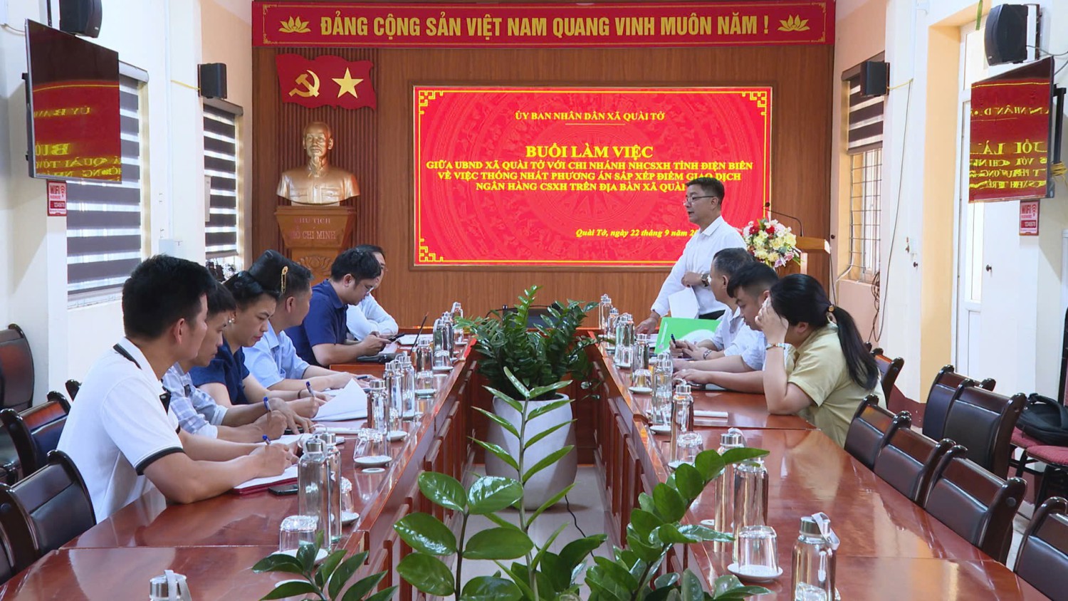 🏦 QUÀI TỞ THỐNG NHẤT PHƯƠNG ÁN SẮP XẾP ĐIỂM GIAO DỊCH NGÂN HÀNG CHÍNH SÁCH XÃ HỘI