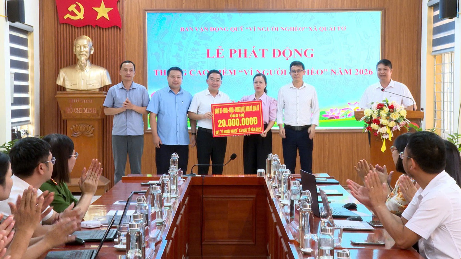 Quài Tở tiếp nhận gần 140 triệu đồng ủng hộ Quỹ...