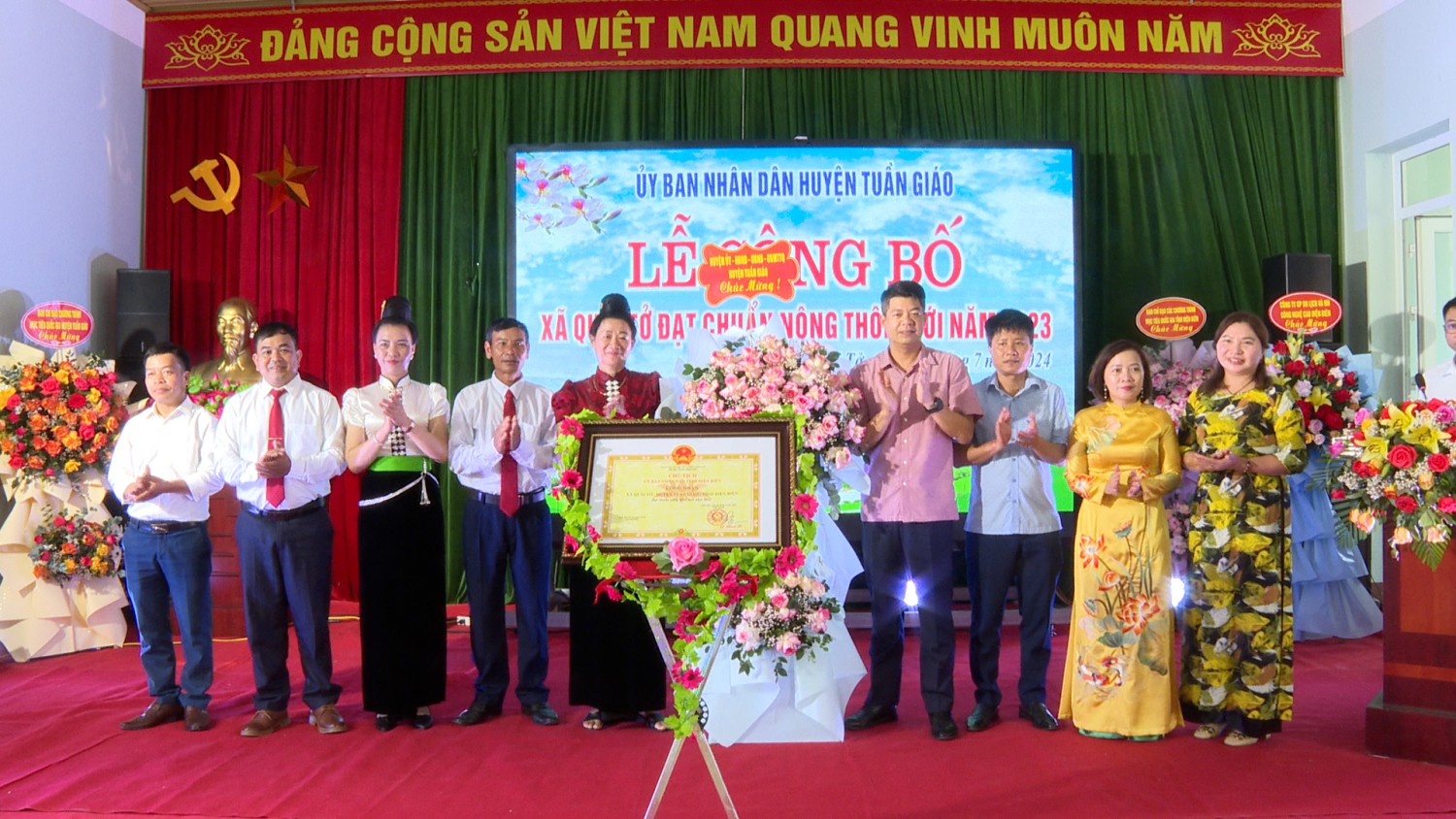 Quài Tở - xã đầu tiên đạt chuẩn Nông thôn mới của huyện Tuần Giáo